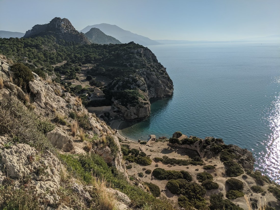 Perachora site overview, Perachora Peninsula, Greece, January 2020. Photo Copyright Petra Heřmánková  CC-BY-SA 4.0 Int 2021 